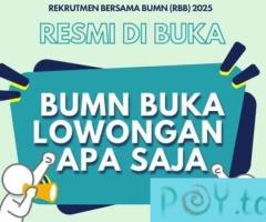 INFO TERBARU LOKER BUMN GROUP