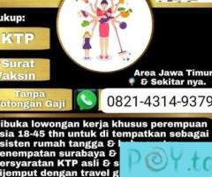 Lowongan kerja asisten rumah tangga dan baby sister
